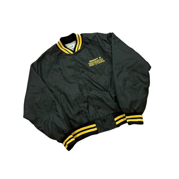 Vintage 1980's University of Iowa Hawkeye Marching Band Bomber Jacket Men's XL - Picture 3 of 8